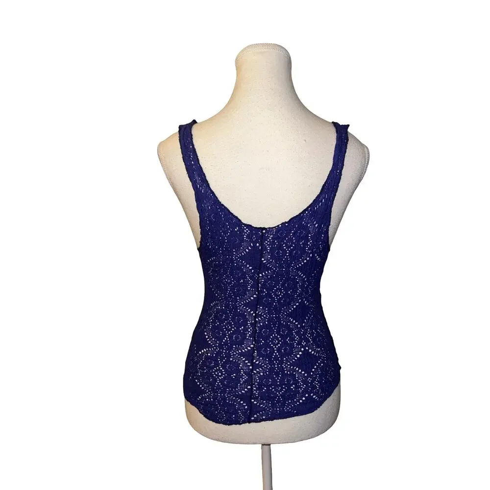 Intimately Free People Lace Stretch Tank